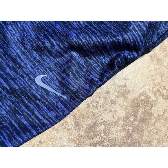 Nike Dri-Fit Blue Training Running Pants - Picture 3 of 4